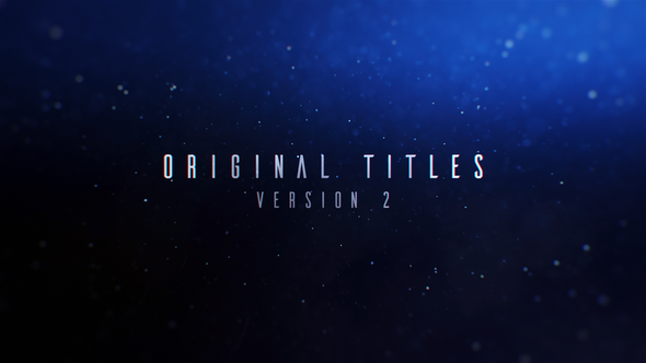 Original Titles V2 - Download Videohive 22058514
