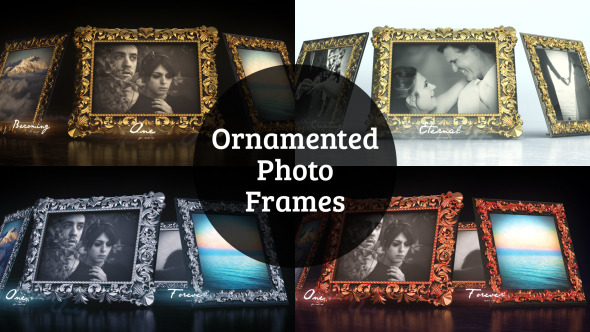 Ornamented Photo Frames Gallery - Download Videohive 11057225