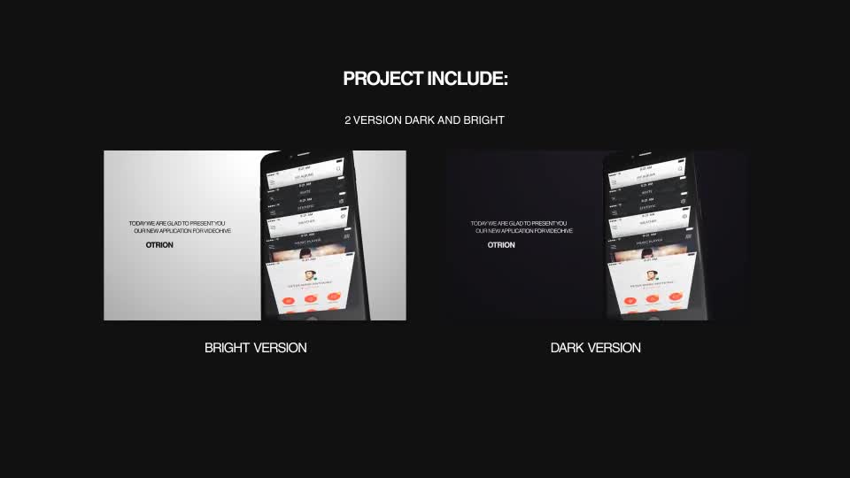Otrion // Present Your App Videohive 9952700 After Effects Image 1