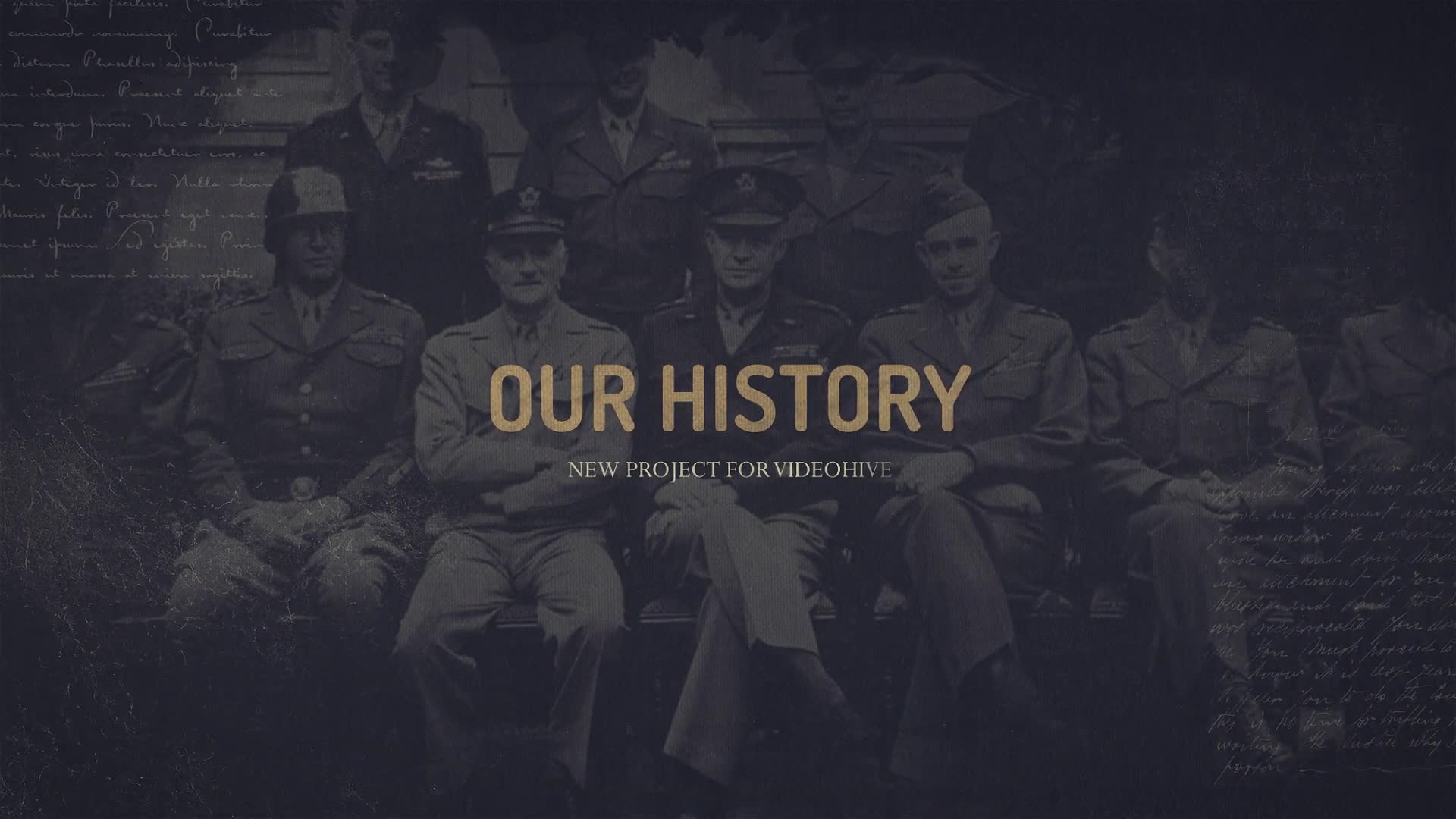 Our history Videohive 23712375 After Effects Image 1