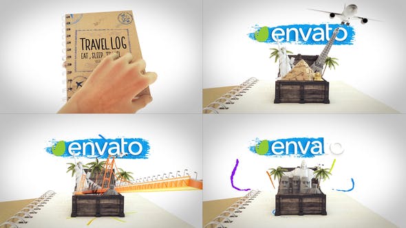 Our Holiday Modular Logo Reveal - Videohive Download 23230744