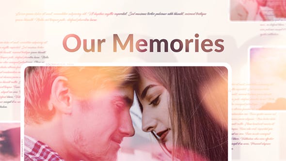 Our Memories Slideshow - Download 21583038 Videohive
