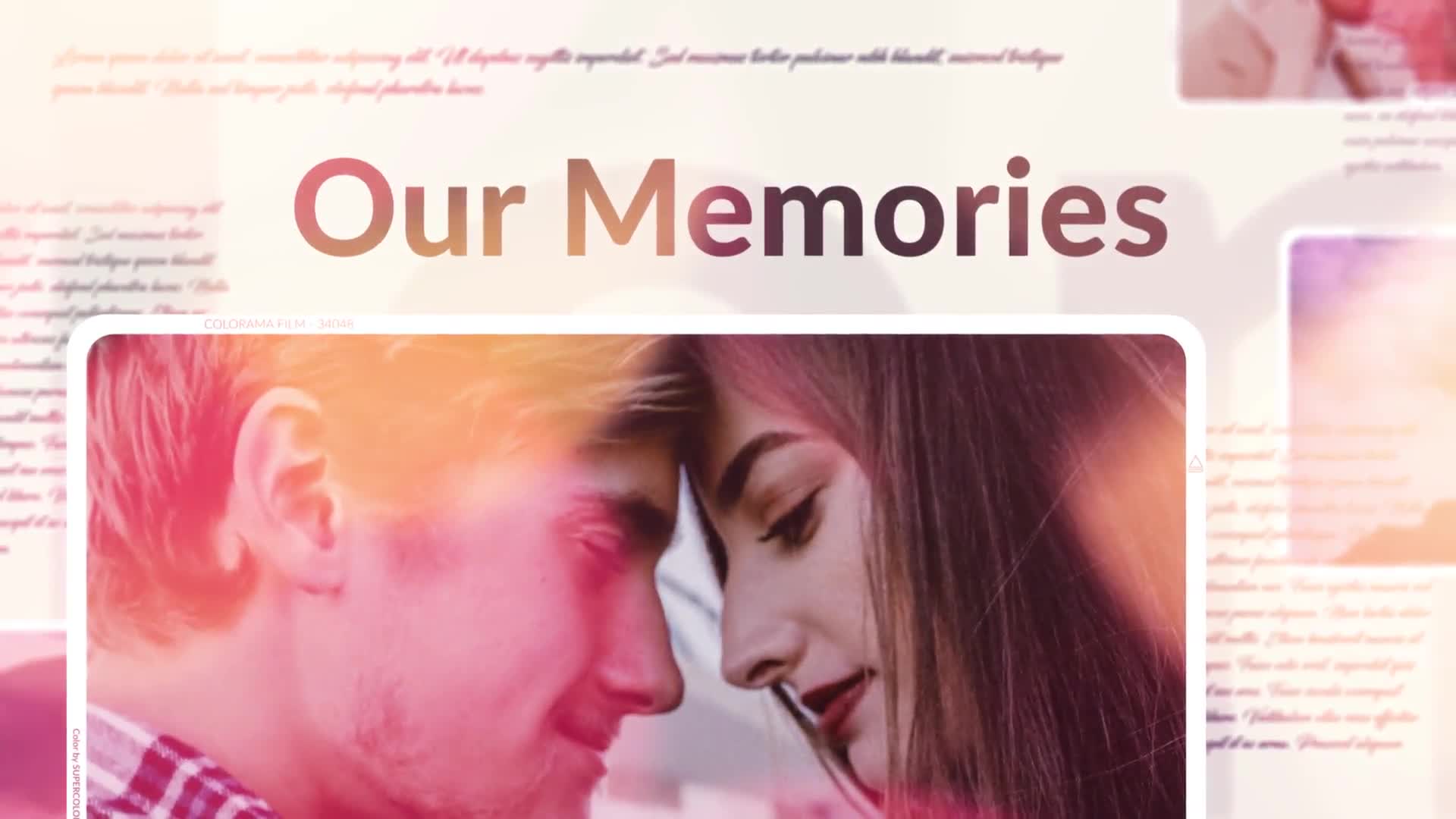 Our Memories Slideshow | Mogrt Videohive 34411048 Premiere Pro Image 1