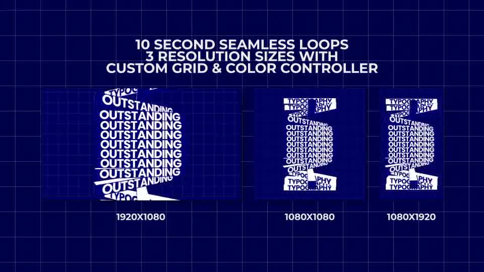 Outstanding Typography Videohive 32309448 After Effects Image 10