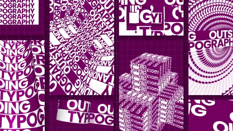 Outstanding Typography Videohive 32309448 After Effects Image 6