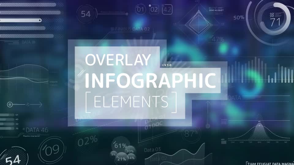 Overlay Infographic Elements Videohive 24566996 After Effects Image 1