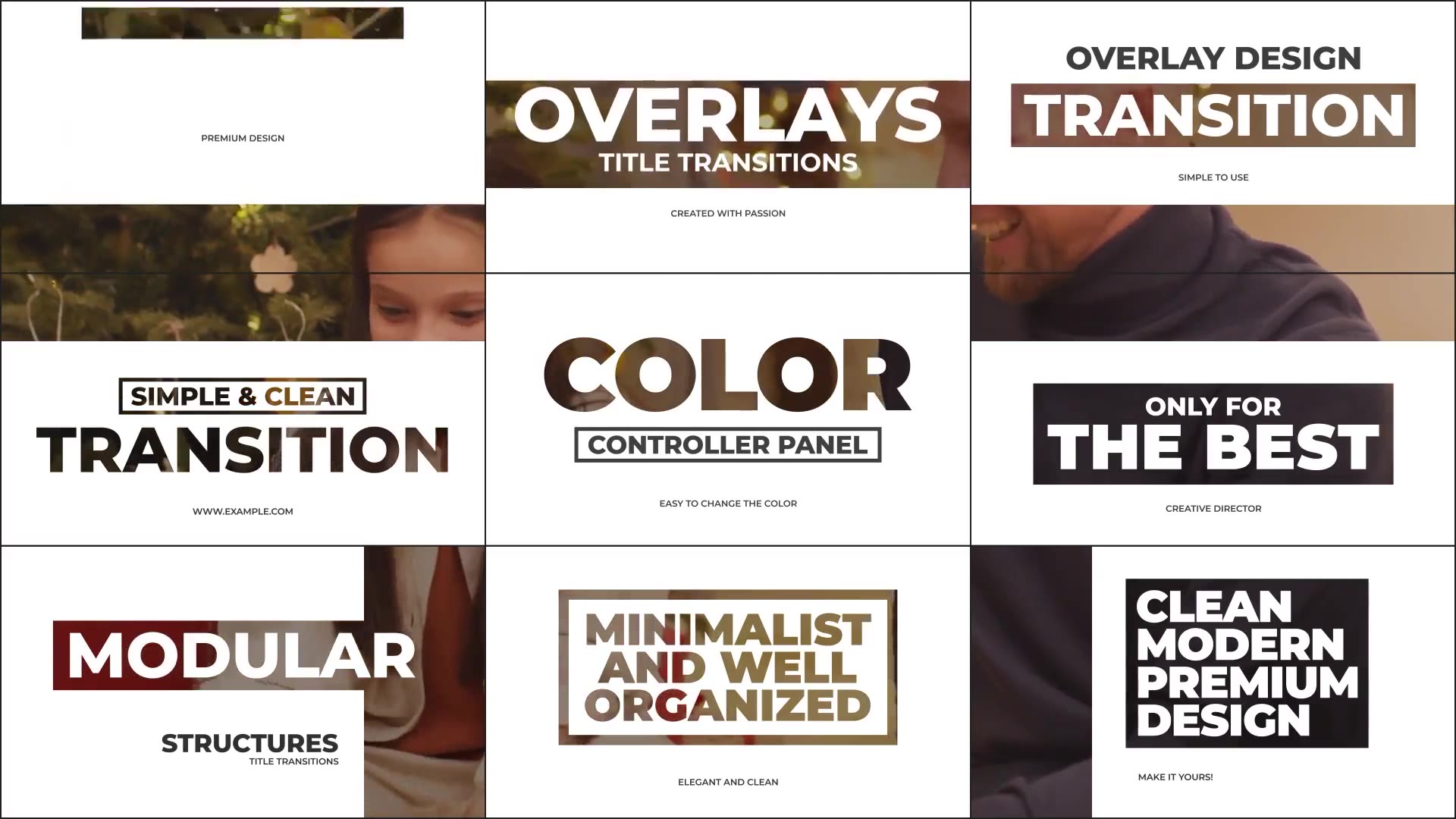 Overlay Title Transitions Videohive 36425430 After Effects Image 3
