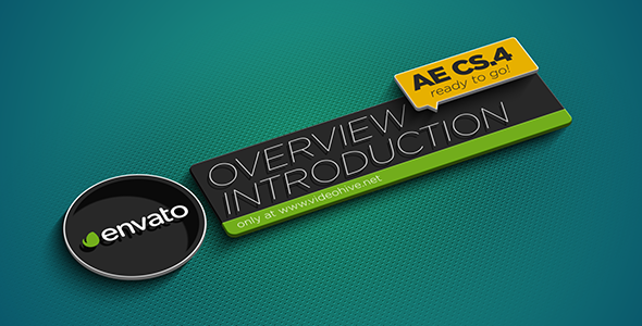 Overview Introduction - Download Videohive 10444741
