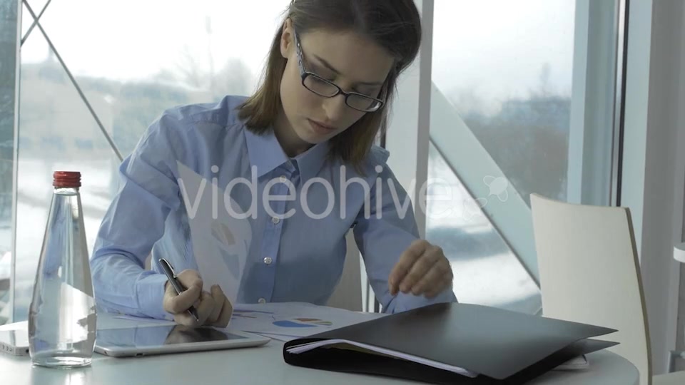 Overworked Business Woman  Videohive 10499286 Stock Footage Image 3