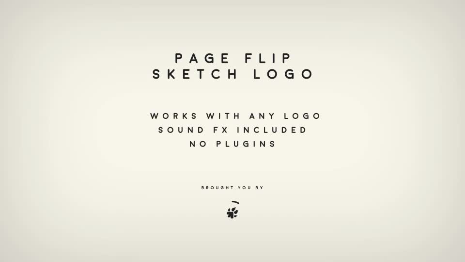 Page Flip Sketch Logo - Download Videohive 20144466