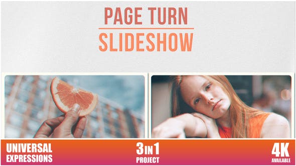 Page Turn Slideshow - Download 25743237 Videohive