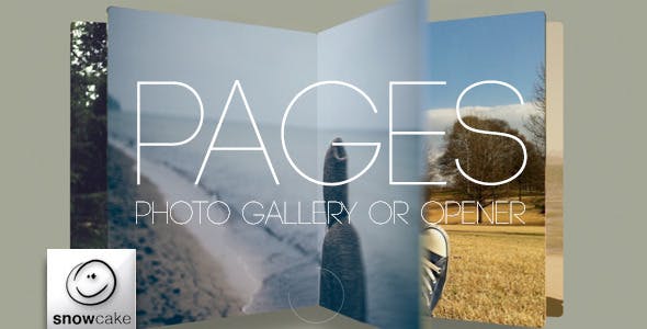 Pages Photo Gallery Or Opener - 10222517 Download Videohive