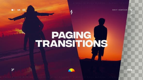 Paging Transitions - Download Videohive 38693917