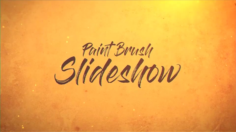 Paint Brush Slideshow - Download Videohive 19897221