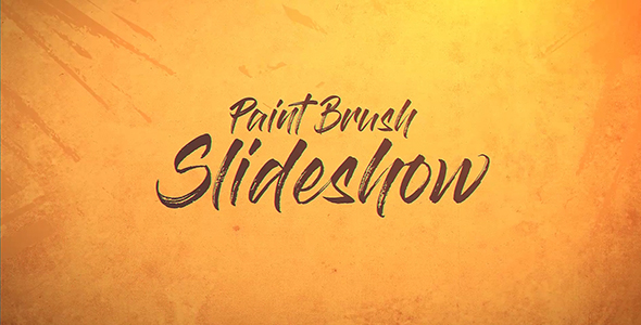 Paint Brush Slideshow - Download Videohive 19897221