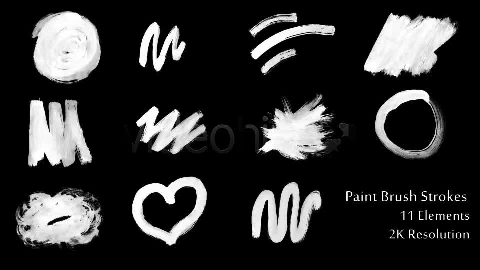 Paint Brush Strokes Videohive 2961622 Motion Graphics Image 1