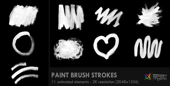Paint Brush Strokes - Download 2961622 Videohive