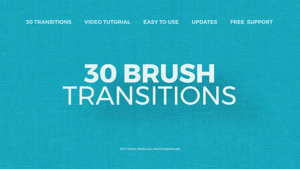 Paint Brush Transitions Videohive 21254214 After Effects Image 1
