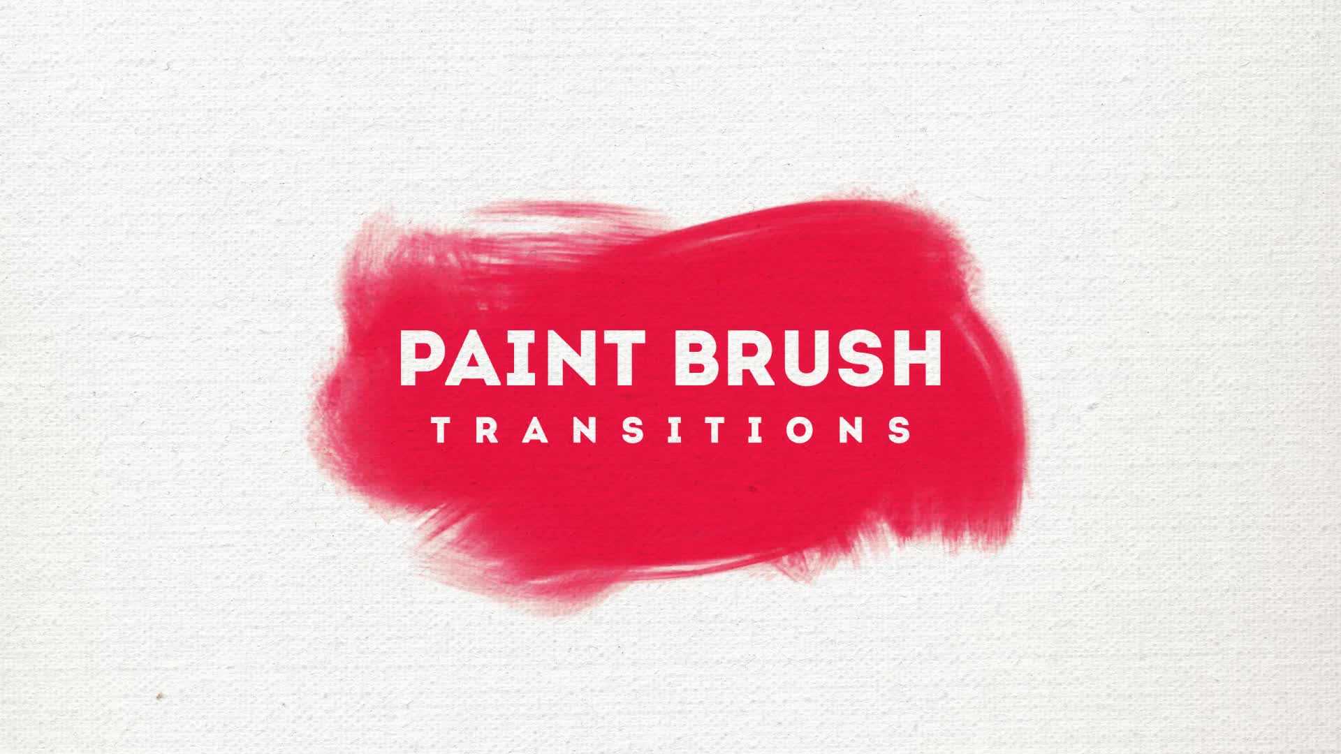 Paint Brush Transitions Reveal Pack - Download Videohive 8079190