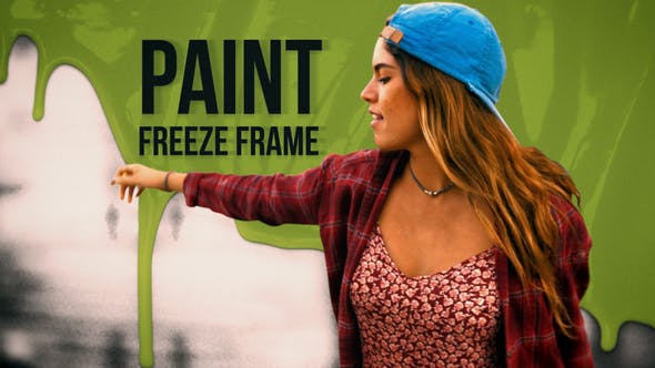 Paint Freeze Frame - 25064836 Videohive Download
