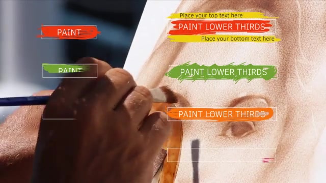 Paint Lower Thirds Videohive 13106505 After Effects Image 6