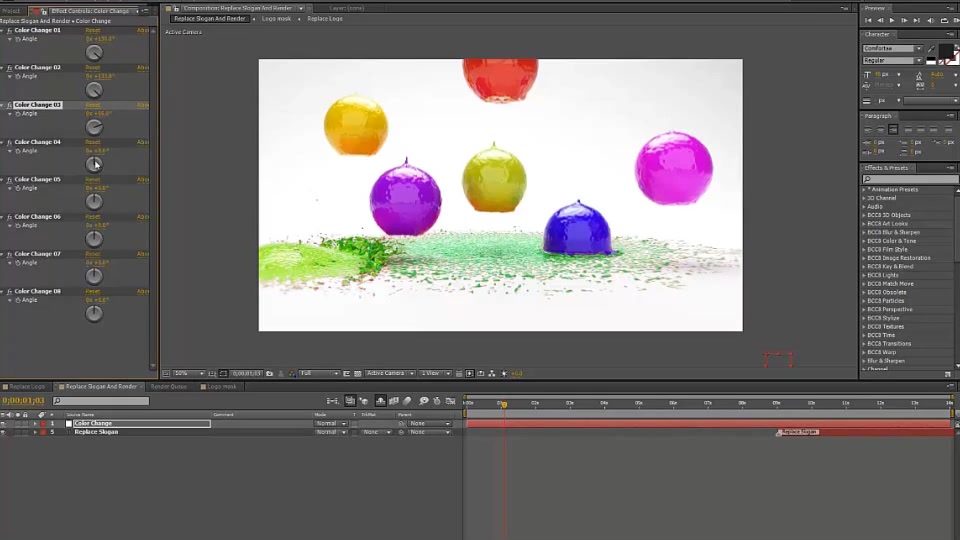 Paint Splash Logo Reveal Videohive 19345680 After Effects Image 5