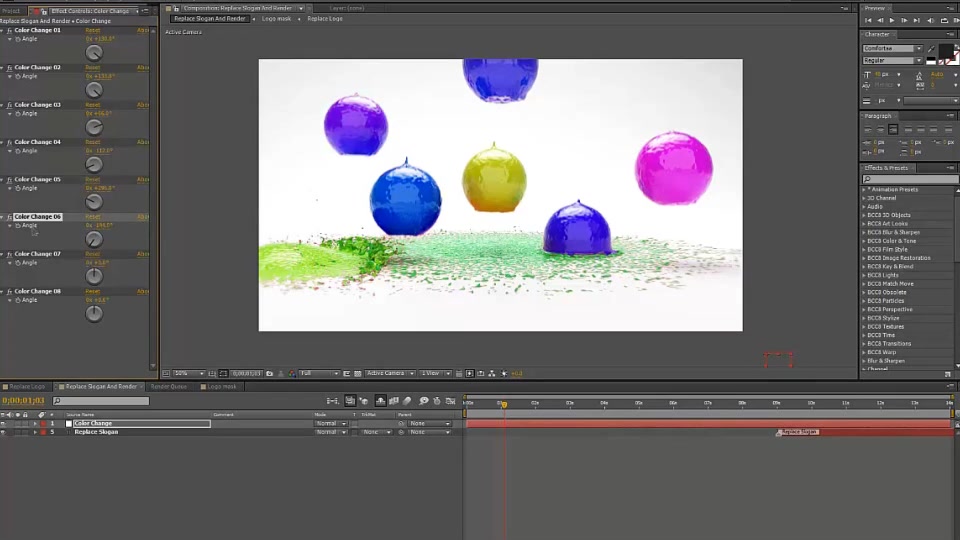 Paint Splash Logo Reveal Videohive 19345680 After Effects Image 6