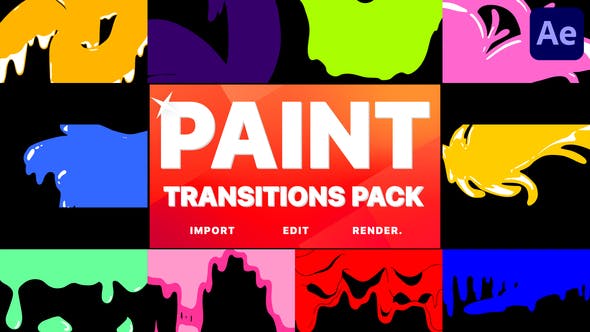 Paint Transitions | After Effects - Download 38459902 Videohive