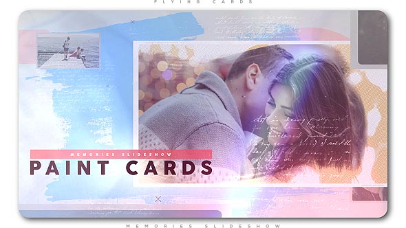 Painted Cards of Memories Slideshow - Download Videohive 21272842