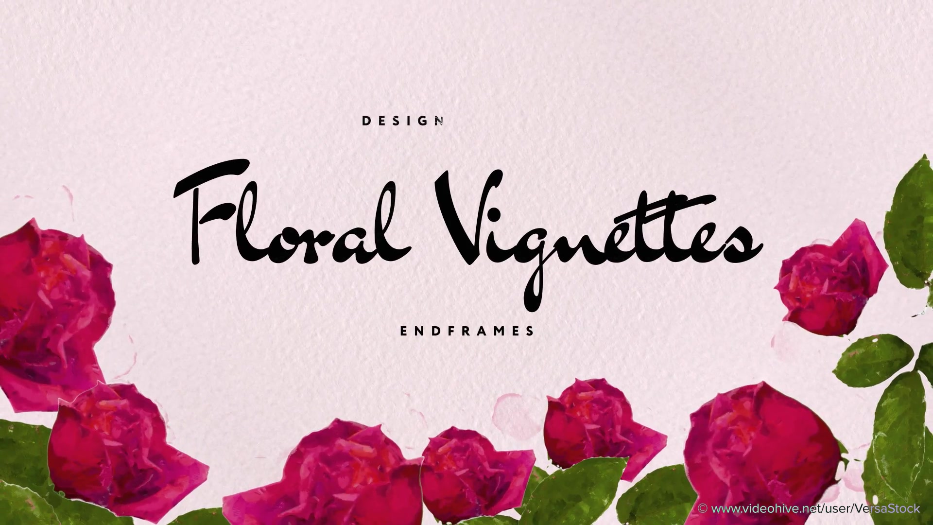 Painted Floral Vignettes Videohive 34968346 After Effects Image 9