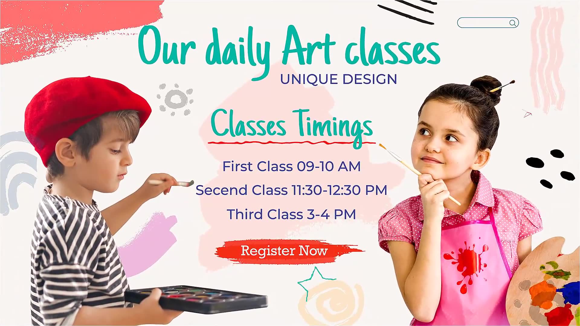 Painting Class Art Slideshow Videohive 28736678 After Effects Image 9