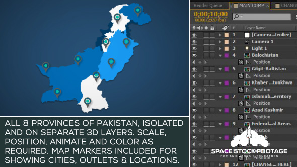 Pakistan Map Kit - Download Videohive 18546869