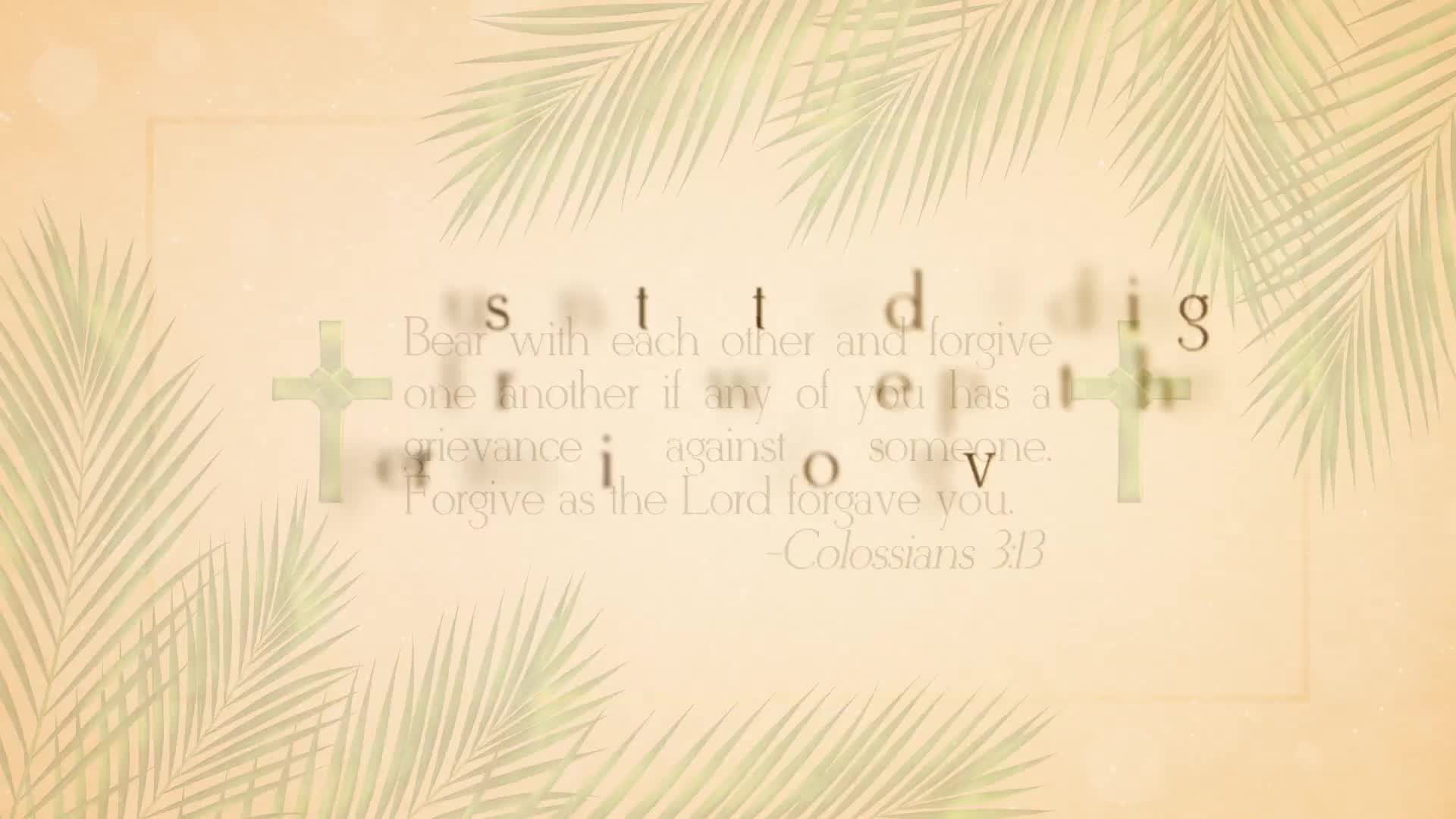 Palm Sunday Opener Videohive 36928358 After Effects Image 7