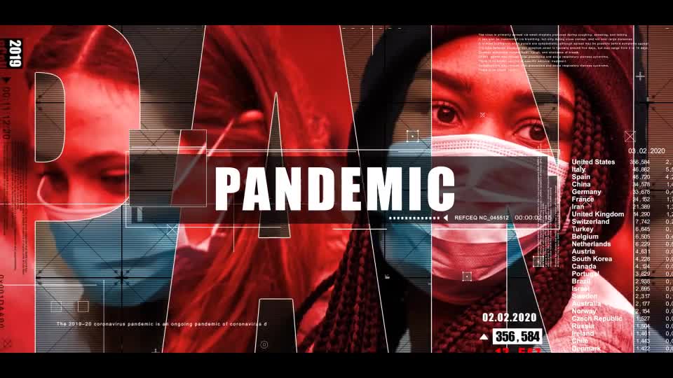 Pandemic Glitch Trailer Videohive 26299660 After Effects Image 1