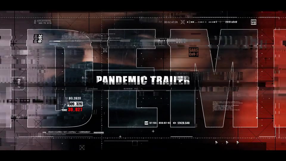 Pandemic Glitch Trailer Videohive 26299660 After Effects Image 10