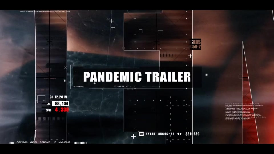 Pandemic Glitch Trailer Videohive 26299660 After Effects Image 9