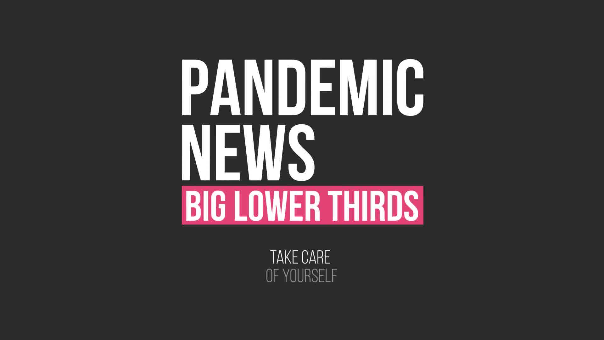 Pandemic News Big Lower Thirds Videohive 26144558 After Effects Image 12