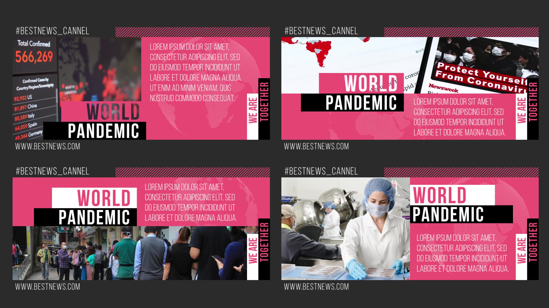 Pandemic News Big Lower Thirds Videohive 26144558 After Effects Image 4