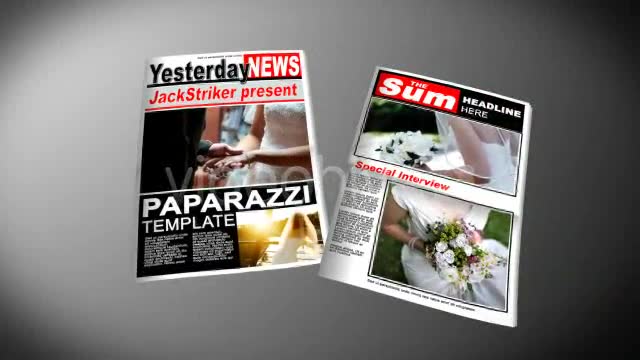 Paparazzi Tabloid Newspaper - Download Videohive 118929