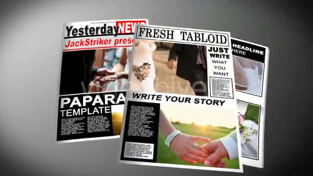 Paparazzi Tabloid Newspaper - Download Videohive 118929
