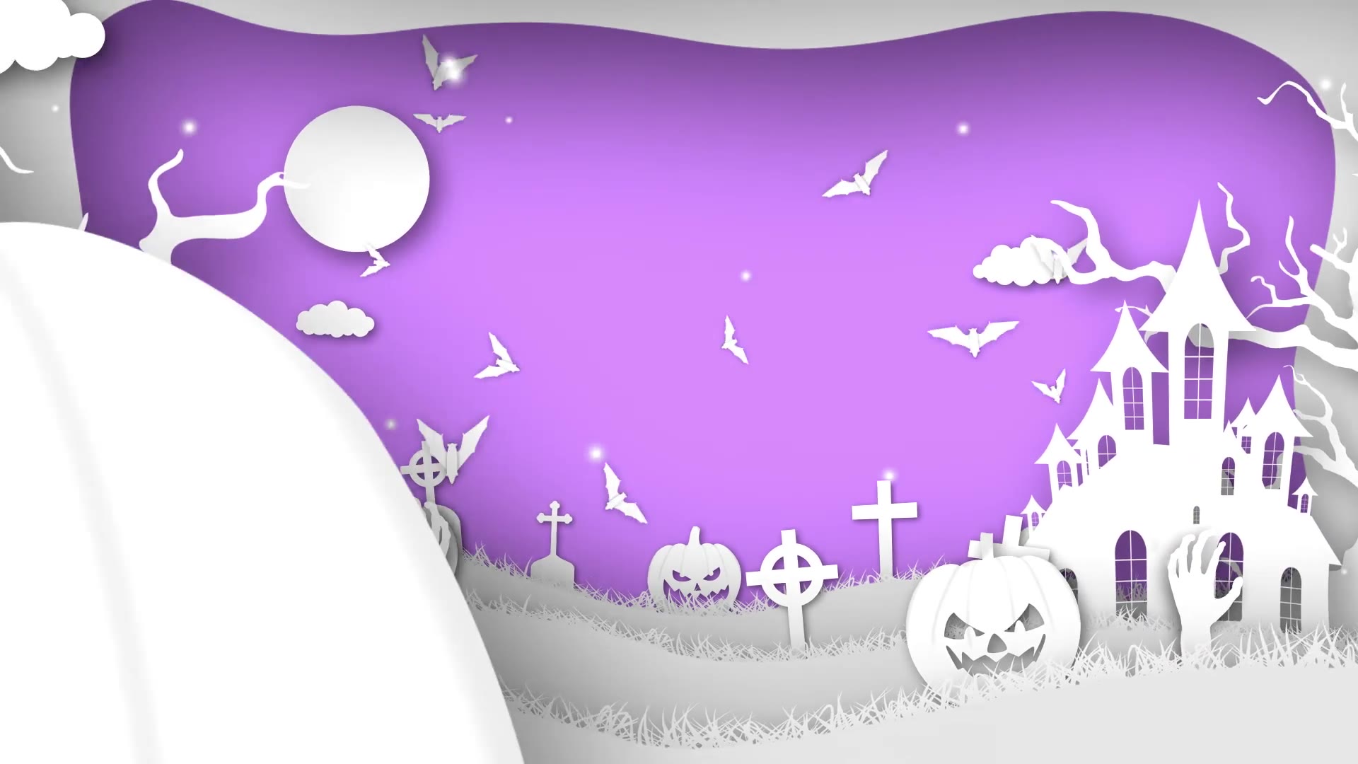 Paper Cut Halloween Wishes Videohive 34291649 After Effects Image 5