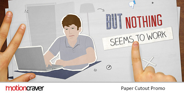 Paper Cut Out Promo - Download Videohive 4700370