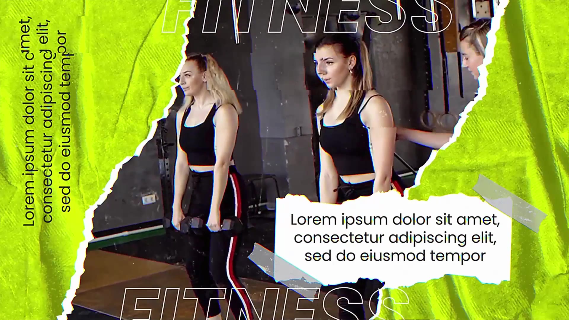 Paper Fitness Slideshow Videohive 37757674 After Effects Image 4