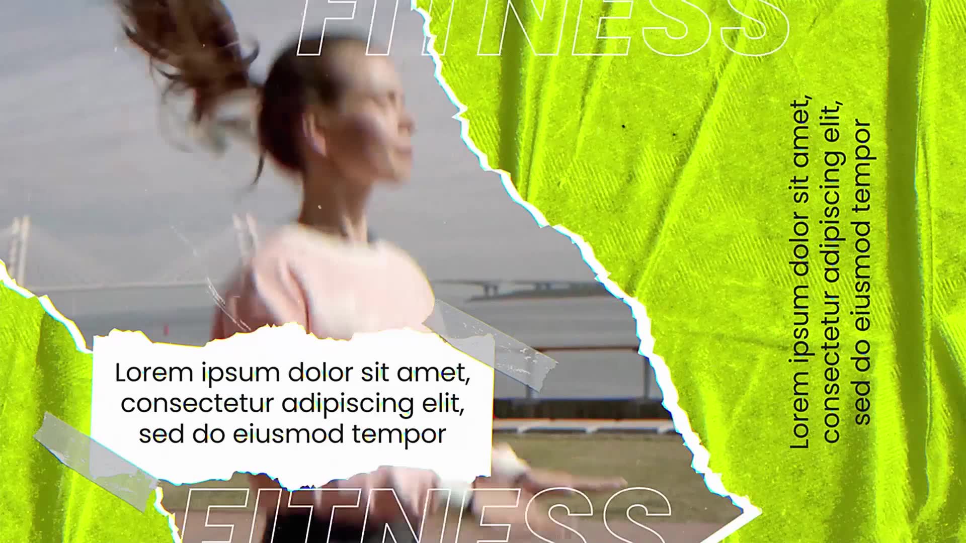 Paper Fitness Slideshow Videohive 37757674 After Effects Image 9
