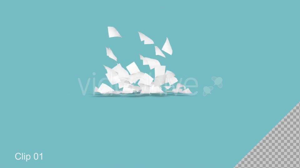 Paper Flying Videohive 20851930 Motion Graphics Image 3