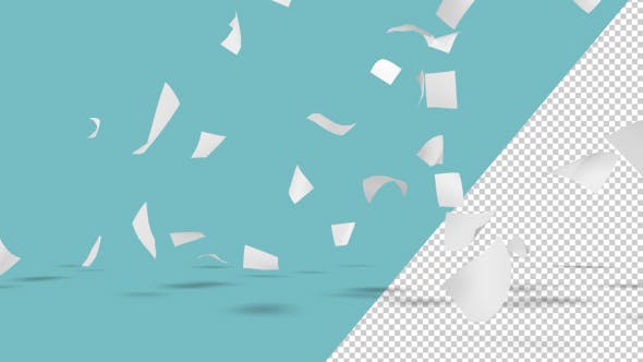 Paper Flying - 20851930 Download Videohive