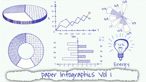 Paper Infographics Vol 1 - Download Videohive 7841704
