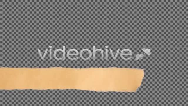 Paper Lower Third Videohive 731920 Motion Graphics Image 1