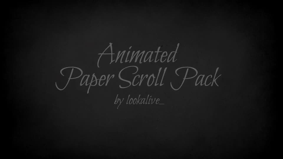 Paper Scroll Pack Template - Download Videohive 11892029