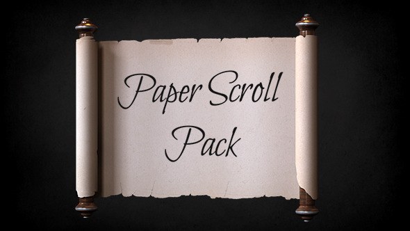 Paper Scroll Pack Template - Download Videohive 11892029